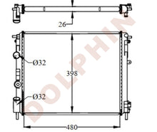 تحميل الصورة إلى عارض المعرض، Radiator For Renault Year 2000-