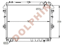 Load image into Gallery viewer, TOYOTA RADIATOR - 2.0 i 16V (2005-) 500 x 648 x 26 mm Radiator