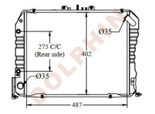 Load image into Gallery viewer, Toyota Radiator 1989-1995