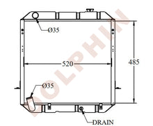 Load image into Gallery viewer, TOYOTA Radiator - HYBRID INVERTER COOLER (2012-2018) 670 x 86 x 24 mm Radiator