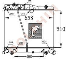 Load image into Gallery viewer, Toyota Radiator 2005-2007