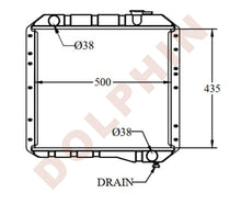 Load image into Gallery viewer, TOYOTA Radiator - 1.6 i 16V 1.8 i 16V (1997-2000) 325 x 638 x 16 mm Radiator