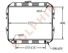 تحميل الصورة إلى عارض المعرض، TOYOTA Radiator - 4.0 (2005-) 525 x 646 x 26 mm Radiator