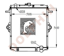 Cargar imagen en el visor de la galería, TOYOTA Radiator Year 1996-2000 Radiator