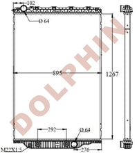 تحميل الصورة إلى عارض المعرض، VOLVO Radiator - VHD VNM VNL Series CHN CXN Vision (2008-) 1267 x 895x 54 mm Radiator