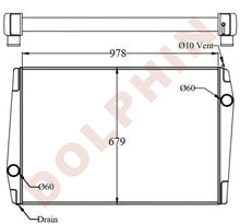 Cargar imagen en el visor de la galería, VOLVO Radiator - WG Series with Volvo engine 806 x 1038 x 61 mm Radiator