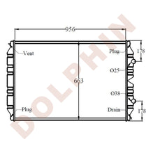 Load image into Gallery viewer, VOLVO Radiator - WG42T WG64 WG64T (1996-2001) 956 x 663 x 61 mm Radiator