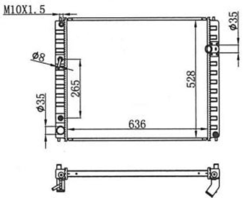NISSAN Radiator, Year 20082013 Dolphin Catalogue
