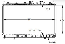 Load image into Gallery viewer, MITSUBISHI Radiator, 1991-1994
