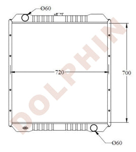 CATERPILLAR Radiator - 320B, 320B L | Dolphin Catalogue