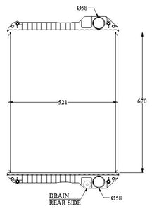 JCB Radiator