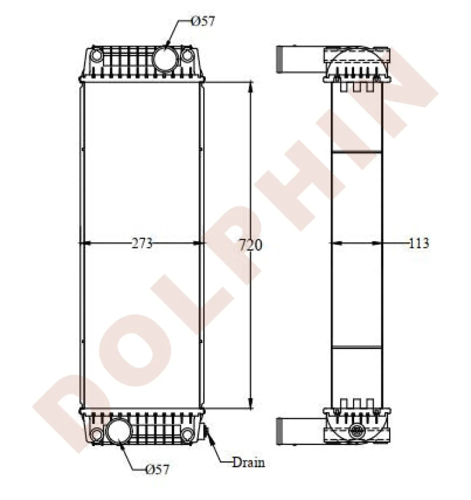 Radiator - Crawler Excavator EC210C | Dolphin Catalogue