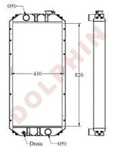 Load image into Gallery viewer, CATERPILLAR Radiator810 x 835 x 61 mm
