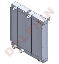 Load image into Gallery viewer, CATERPILLAR Radiator - CATTH417C TeleHandler - Over all size: 800 x 708 x 94 mm
