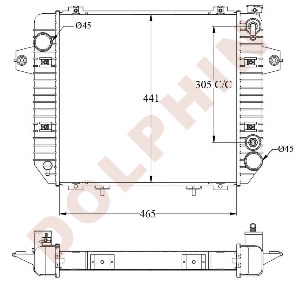 DOOSAN Radiator | Dolphin Catalogue