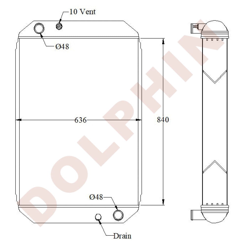 HYUNDAI Radiator - 160D7A -