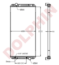 Load image into Gallery viewer, INTERNATIONAL Radiator - newer Navistar Lonestar - 1311 x 657 x 54 mm
