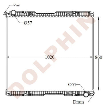 SCANIA Radiator - 2005