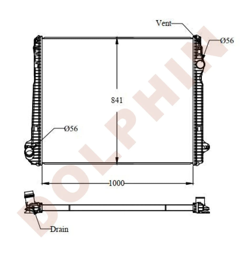 SCANIA G SERIES G280 Radiator - 2018