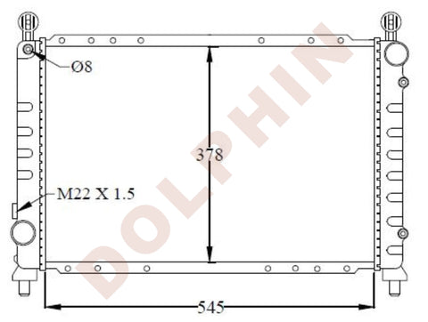 Alfa Radiator Year 1994-1996