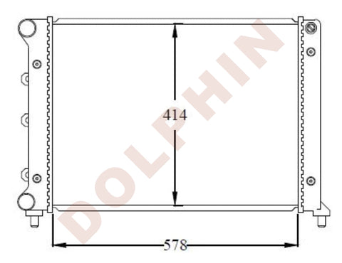 Alfa Radiator Year 2000-