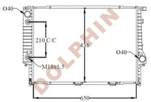 Cargar imagen en el visor de la galería, BMW RADIATOR - 3.0i 5.0i V12 5.7i V12 524 Td 530i 730i 730iL 750i 750iL 850 Ci (1986-1995) 650 x 438 x 45 mm Radiator
