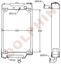 Load image into Gallery viewer, Caterpillar Radiator
