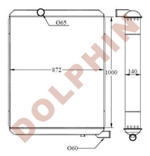 Load image into Gallery viewer, CATERPILLAR Radiator - Articulated Dump Truck CAT 740B - 1000 x 872 x 140 mm - Radiator
