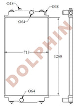 Load image into Gallery viewer, CATERPILLAR Radiator - Generator CAT C18 - 1260 x 713 x 54 mm - Radiator
