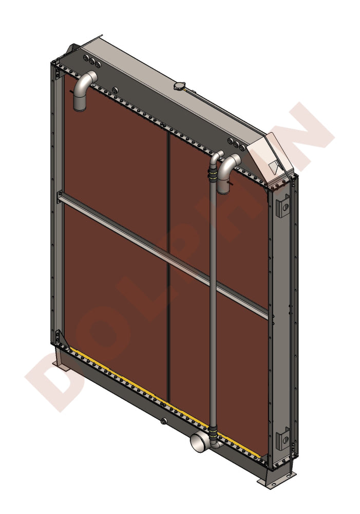 CUMMINS GENERATOR - 2521 x 1958 x 357 mm Radiator