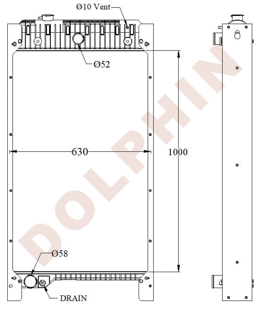 FG WILSON Radiator | Dolphin Catalogue