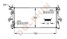 Load image into Gallery viewer, Fiat Radiator 2006-
