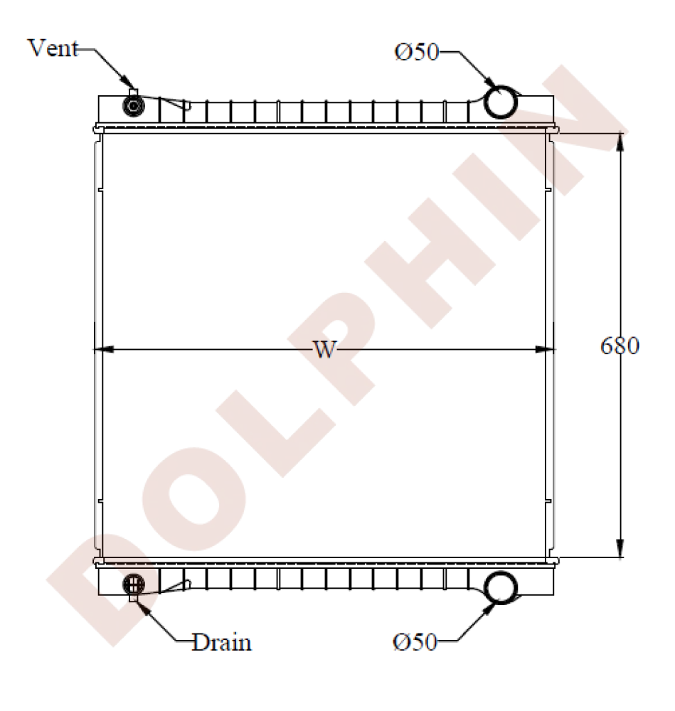 Ford Radiator Year 1996-1998