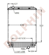 Load image into Gallery viewer, FREIGHTLINER Radiator - FL60 70 80 FS-65 FL/FLD XB Chasis (1997-2004) 730 x 632 x 45 mm Radiator
