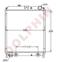 Load image into Gallery viewer, HINO Radiator - 238 258 268 308 338 (2005-2007) 698 x 660 x 40 mm Radiator
