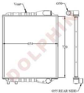 Hino Radiator