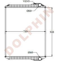 Load image into Gallery viewer, HINO Radiator - HINO 420 TRUCK / SCANIA 420 948 x 789 x 48 mm Radiator
