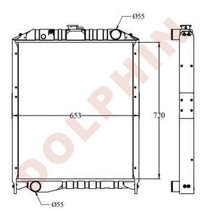 Hino Radiator Year 2003-