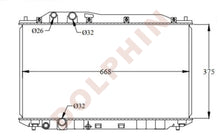 Load image into Gallery viewer, Radiator For Honda Year 2005-
