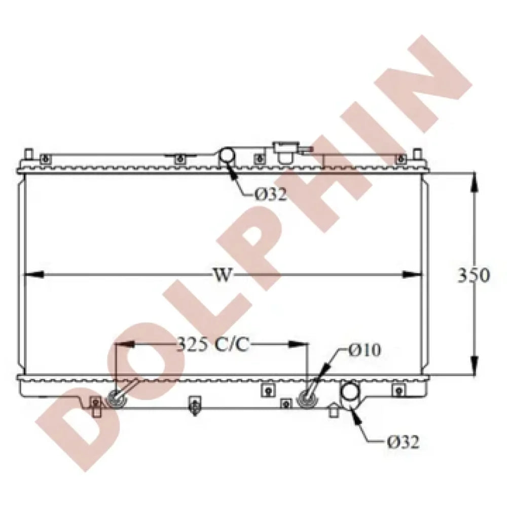 HONDA RADIATOR - 2.2i 16V, 2.3i 16V, 2.0i 16V, 1.8i 16V (1993-1999) 35 ...