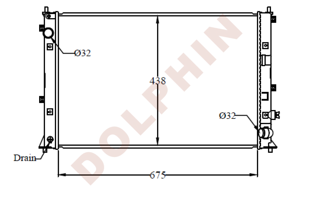 HONDA Radiator CIVIC FC1 1.5T 2016 CVT 2016 2020 Radiator