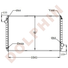 Load image into Gallery viewer, INTERNATIONAL Radiator - 2000 2500 2600 5000 5500 5500i 5600/5600i 5900/5900i 7300-7700 8200 8300 9100 9200 9300 9400
