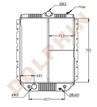 Load image into Gallery viewer, INTERNATIONAL Radiator - 3000 3600 3800 (2000-2002) 792 x 312 x 61 mm Radiator
