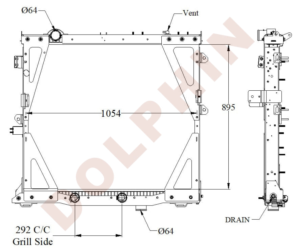 INTERNATIONAL Radiator Radiator