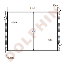 Cargar imagen en el visor de la galería, INTERNATIONAL Radiator - Navistar Workstar 7000 Series 1155 x 906 x 48 mm Radiator
