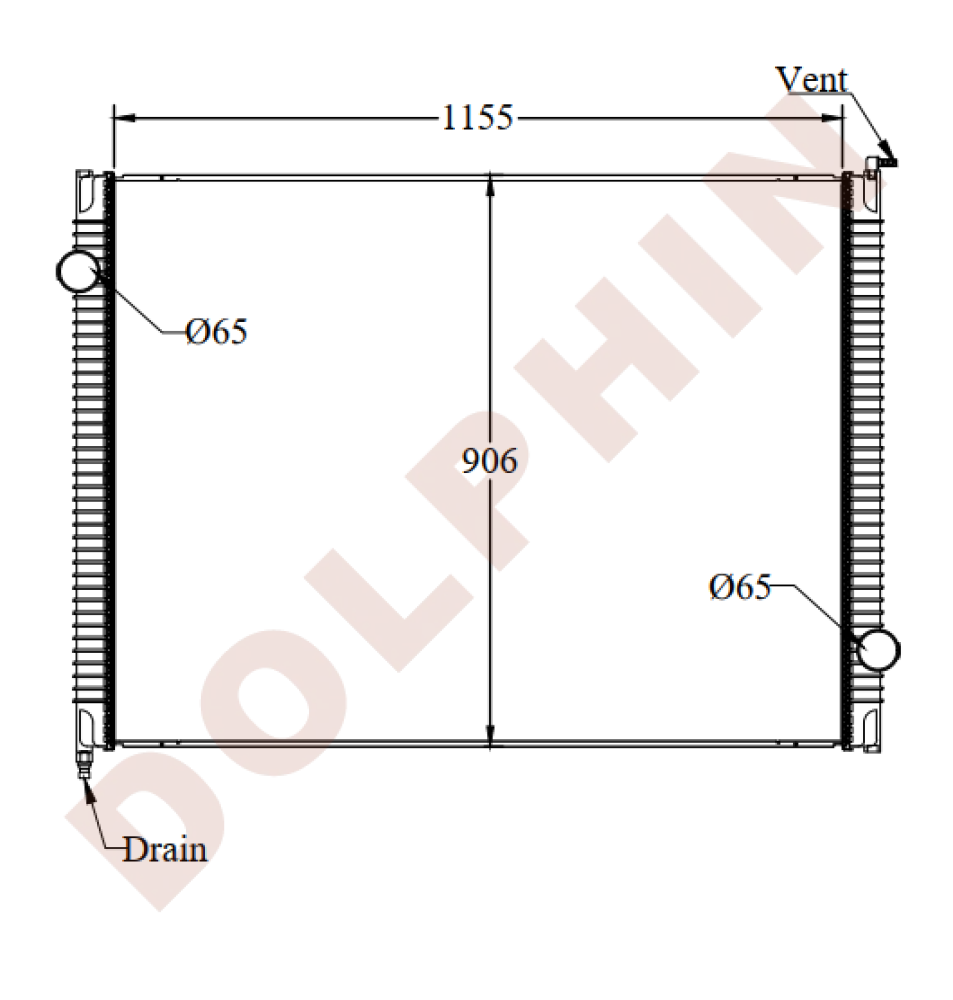 INTERNATIONAL Radiator - Navistar Workstar 7000 Series - 1155 x