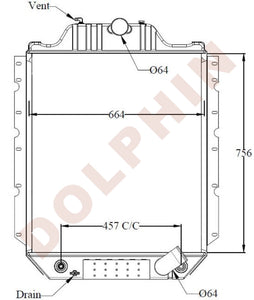 Radiator For International Year 1987-2002