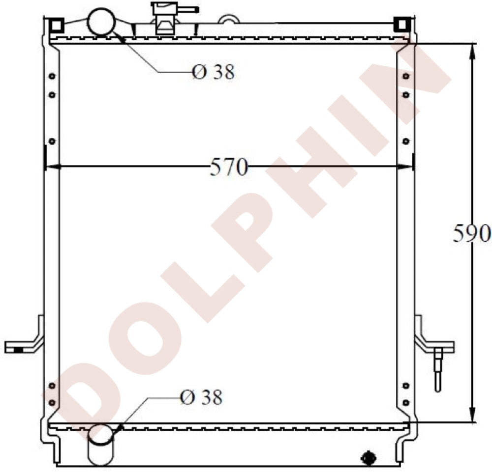 ISUZU Radiator