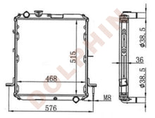Load image into Gallery viewer, ISUZU Radiator, Radiator
