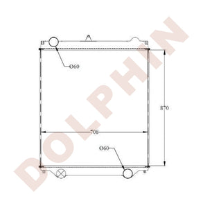 Isuzu Radiator Year 2004-